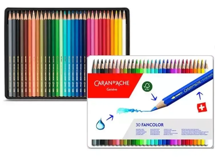Kredki Fancolor 30 kolorów zdjęcie 1