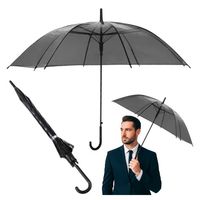 Parasol parasolka czarna transparentna elegancka klasyczna uniwersalna