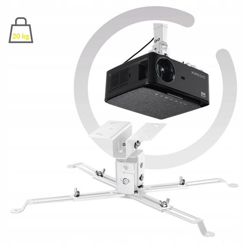 UCHWYT OBROTOWY do projektora Sufitowy Ścienny dł do 65 cm UNIWERSALNY na Arena.pl