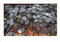 Monety OBIEGOWE PRL - 1 KG