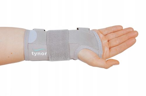 ORTEZA NADGARSTKA STABILIZATOR NA NADGARSTEK OPASKA NA RĘKĘ Z SZYNĄ NA RZEP na Arena.pl