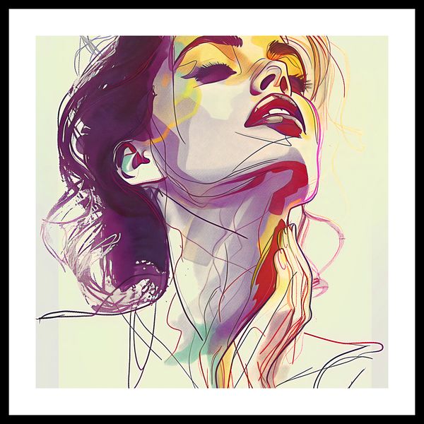 Plakat 40x40cm Płynność zdjęcie 3