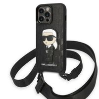 Karl Lagerfeld KLHCP14LSTKMK iPhone 14 Pro 6,1" czarny/black hardcase