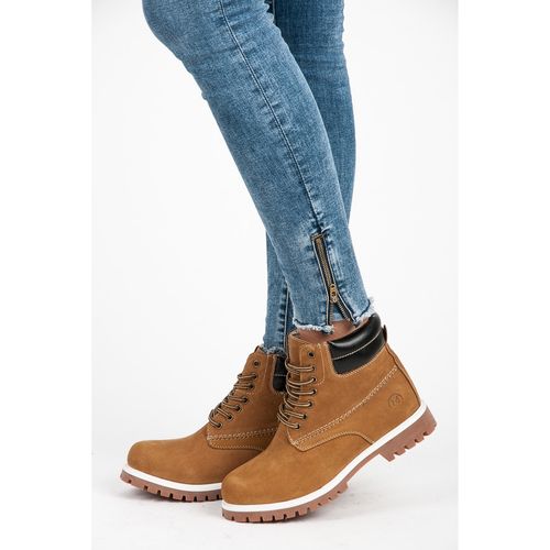 Skórzane traperki r.39 na Arena.pl