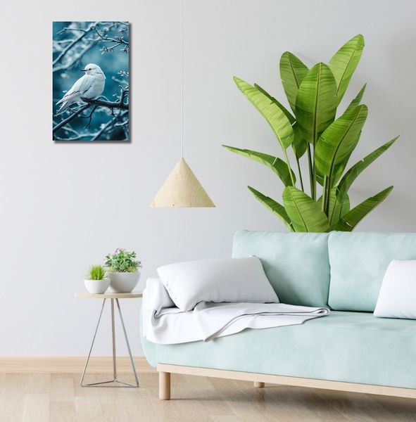 Obraz 30x50cm Perłowy Ptak zdjęcie 2