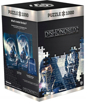 DISHONORED 2: Throne puzzle 1000części 48cmx68.3cm +Plakat