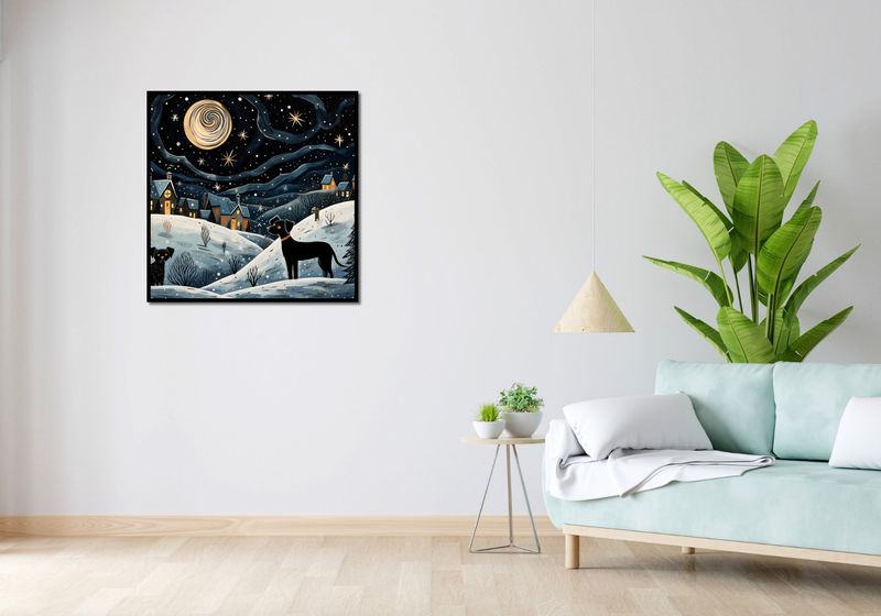 Plakat 80x80cm Nocny Psi Patrol zdjęcie 4