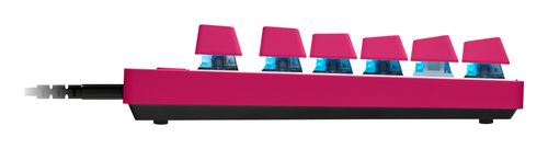 Klawiatura LOGITECH Pro X TKL Rapid Różowy na Arena.pl