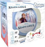 Prosta gra towarzyska na spostrzegawczość Dobble Kraina Lodu 2 Znajdź parę