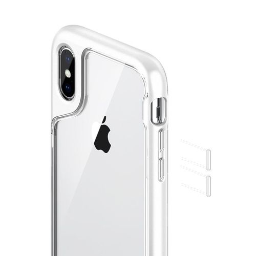Caseology Skyfall Case - Etui iPhone Xs / X (Silver) na Arena.pl