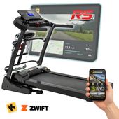 Bieżnia Elektryczna Vigo RS z masażerem i hantlami AUTOMATYCZNY WZNOS APLIKACJE