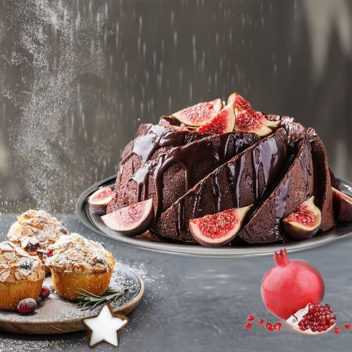 Taca do serwowania stalowa okrągła 28 cm na Arena.pl