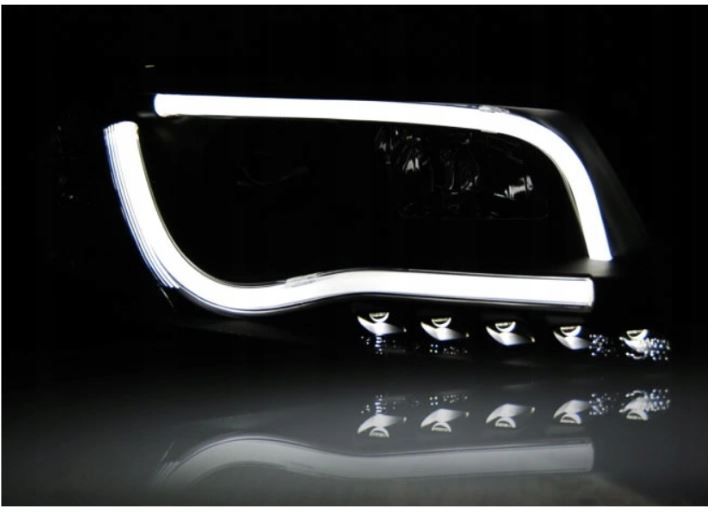 LAMPY REFLEKTORY DO AUDI A6 C5 OD 2001 DO 2004 Roku LED TUBE+ ŻARÓWKI zdjęcie 4