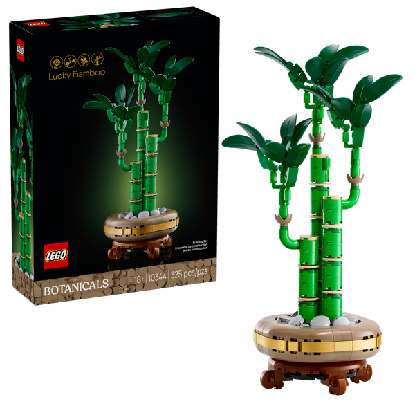LEGO Botanical Collection Dracena sandera w doniczce 10344 zdjęcie 1
