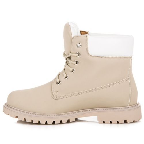 Beżowe traperki r.38 na Arena.pl