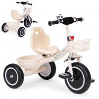 TRÓJKOŁOWY ROWEREK ECOTOYS DLA DZIECI OD 12 MSC STALOWY