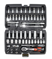 AWTOOLS ZESTAW KLUCZY 1/4" 56el
