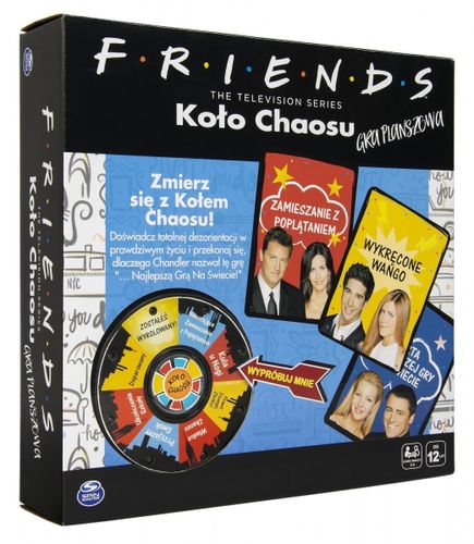 SPIN MASTER GRA FRIENDS KOŁO CHAOSU na Arena.pl