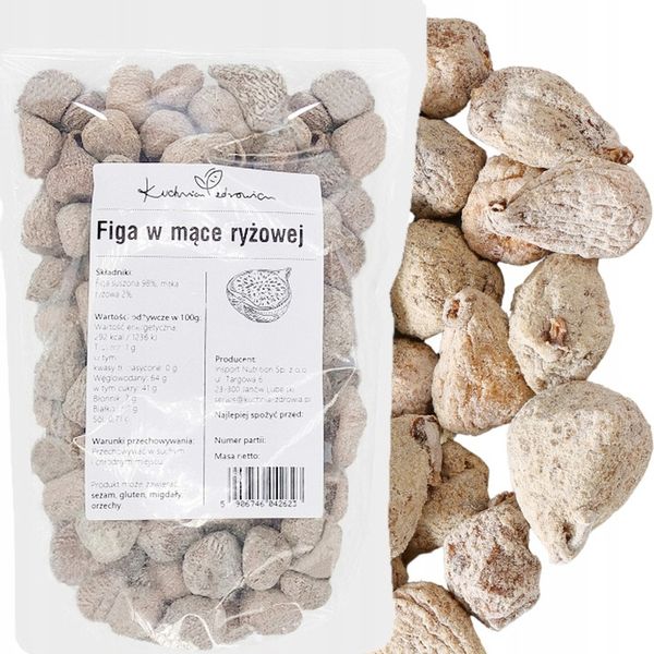 Figa w mące ryżowej naturalne KUCHNIA ZDROWIA 1kg zdjęcie 1