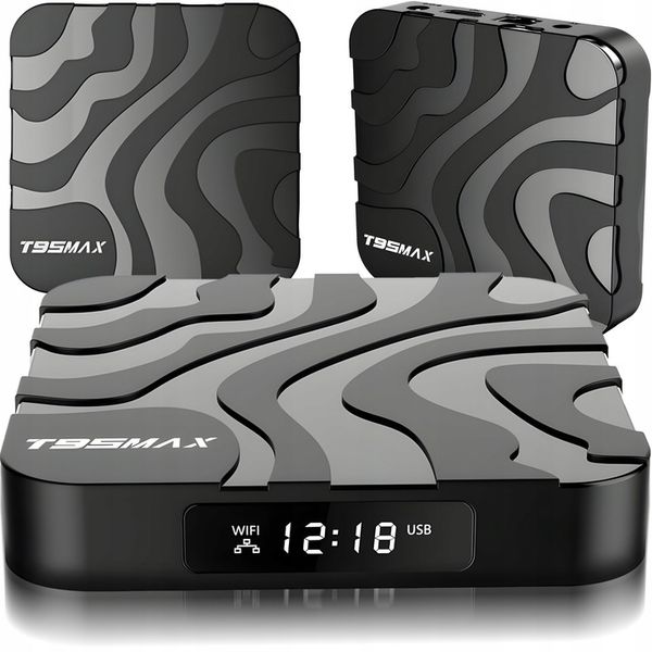 SMART TV BOX ANDROID 9 64BIT 6K WIFI 802.11N HDR + PILOT DEKODER LAN zdjęcie 10