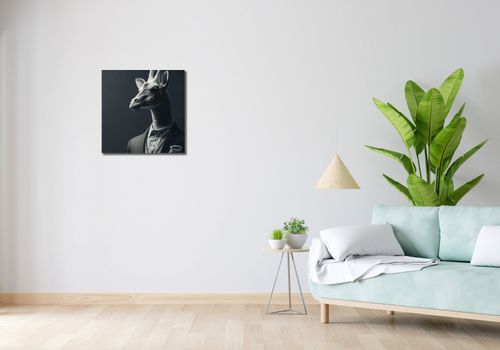Obraz 50x50cm Żyrafa na Wyjściu na Arena.pl
