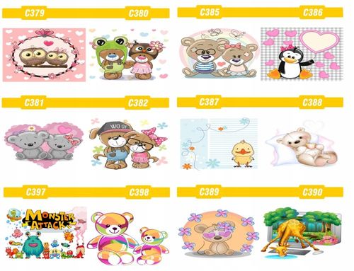 FOTOTAPETA dekoracyjna DRUK tapet dziecięce wzory na Arena.pl