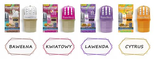 HUMISTOP WKŁAD ZAPAS DO POCHŁANIACZA WILGOCI X 5 MIX + ZAWIESZKA na Arena.pl