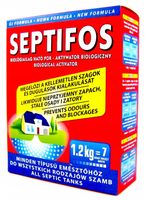 SEPTIFOS 1,2 KG AKTYWATOR Bakterie środek DO SZAMB I OCZYSZCZALNI