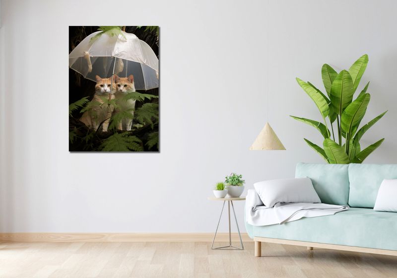 Obraz 70x100cm Podwójna Ochrona zdjęcie 2