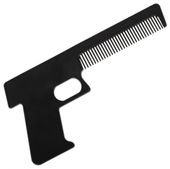 Czarny Grzebień Pistolet - Dla Twardzieli