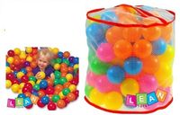 LEAN 1034 Piłki kulki do suchego basenu w torbie 100 SZT