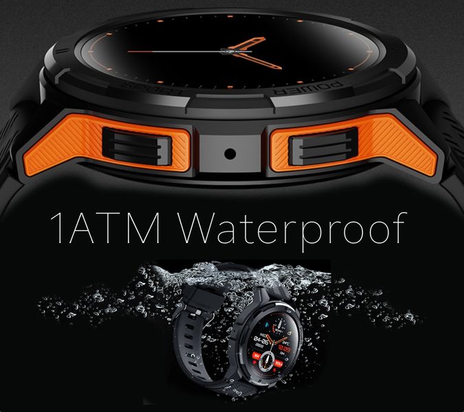 smartwatch męski rubicon rncf26-1 black zdjęcie 10