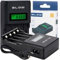 SZYBKA ŁADOWARKA BLOW DO BATERII AKUMULATORÓW 240V AA AAA WYŚWIETLACZ LCD