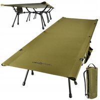 ŁÓŻKO TURYSTYCZNE SKŁADANE POLOWE KANADYJKA MOCNA LEKKA JAKOŚĆ PREMIUM XXL