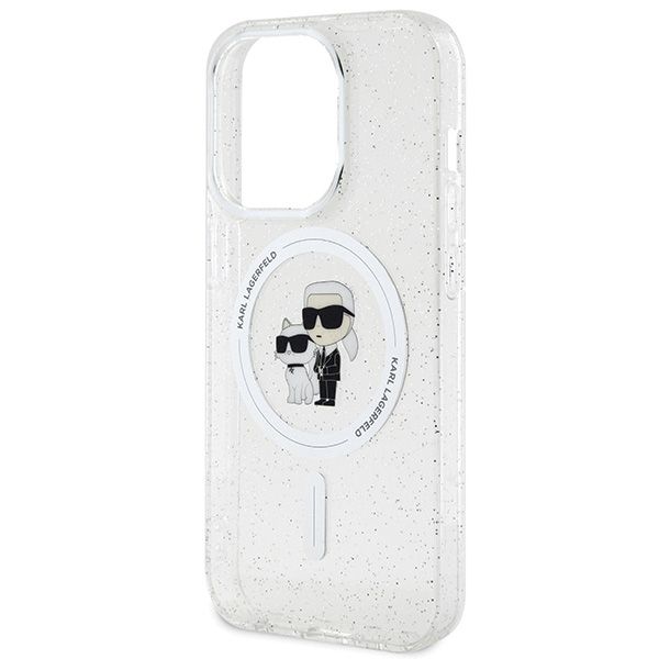 Etui Karl Lagerfeld do iPhone 15 Pro, Przezroczysty, MagSafe zdjęcie 6