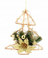 CHOINKA CZERWONA ozdoba wisząca STROIK 30 cm