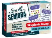 Gra dla seniora. Skupienie uwagi. Obserwacja