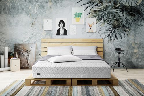 Materac twardy 100x200 CARBON MAX 2x KOKOS Pocket 7 stref na Arena.pl