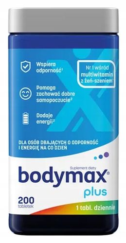 Bodymax Plus 200 tabletek na Arena.pl