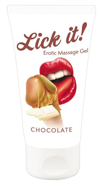 Żel Do Masażu Biała Czekolada 50Ml Lick-It zdjęcie 1