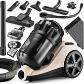 ODKURZACZ CYKLONOWY MOZANO BEZWORKOWY TURBOSZCZOTKA FILTR HEPA 4000W 3