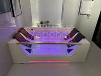 Wanna z hydromasażem C-509 2+2 prostokątna 180cmx120cmx59cm WODOSPAD Wanna z hydromasażem C-509 2+2 prostokątna 180cmx120cmx59cm WODOSPAD