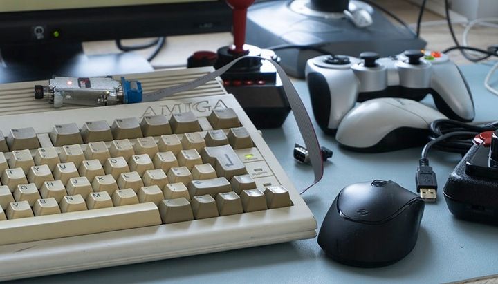 Adapter mysz joystick pad do komputera ATARI ST AMIGA C64 TOM RevX zdjęcie 5