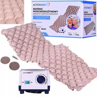 MATERAC PRZECIWODLEŻYNOWY BĄBELKOWY ZMIENNOCIŚNIENIOWY PRZECIW