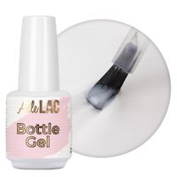 Żel do paznokci z pędzelkiem Bottle Gel AlleLac Milky Elegance 15g