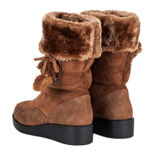 Brązowe śniegowce r.40 na Arena.pl