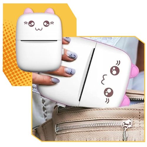 Mini Drukarka Termiczna DRUKUŚ ORYGINALNY Do Zdjęć Przenośna + 11 ROLEK na Arena.pl