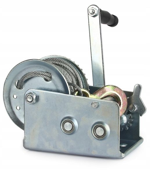 WYCIĄGARKA WCIĄGARKA RĘCZNA LINOWA KORBOWA 1136kg zdjęcie 2