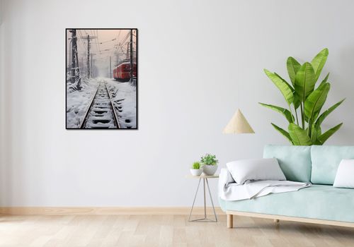 Plakat 67,5x95cm Podróż po Torach na Arena.pl