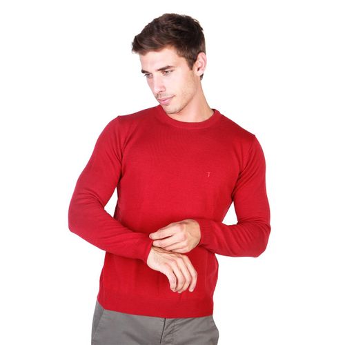 Trussardi sweter męski czerwony L na Arena.pl